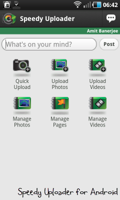speedy-uploader-home-screen