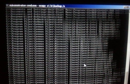backing-up