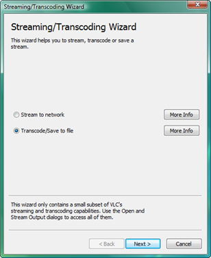 Transcoding window