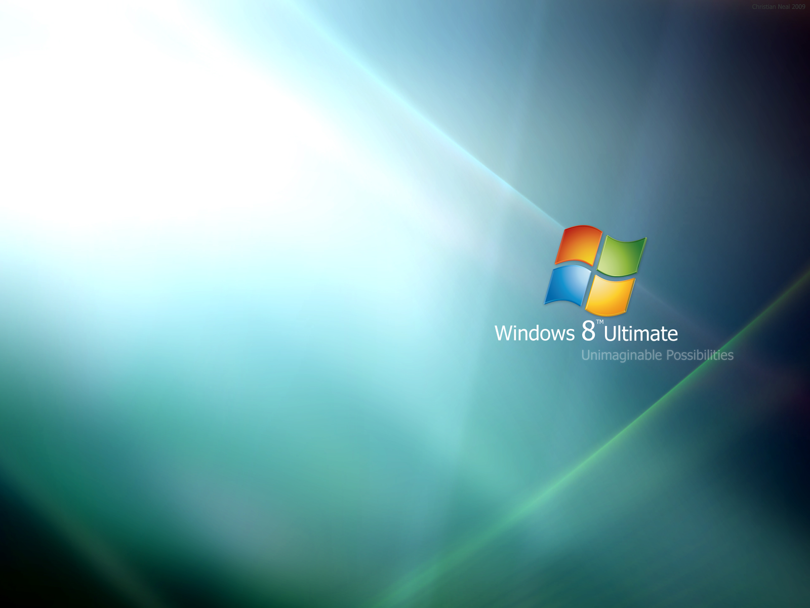 Windows 8 Wallpaper - light effect Windows 8 Wallpaper - light effect