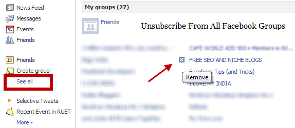 Facebook remove people group from How to