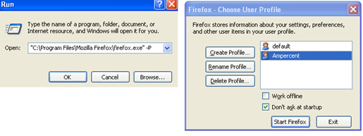 Firefox-profiles