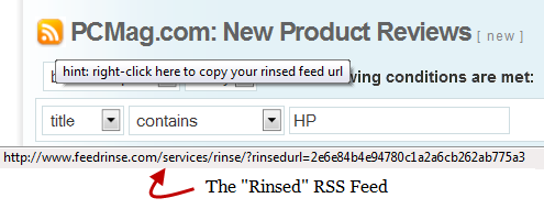 Rinsed RSS Feed