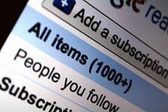 Rss Information Overload - Reduce RSS Feed clutter