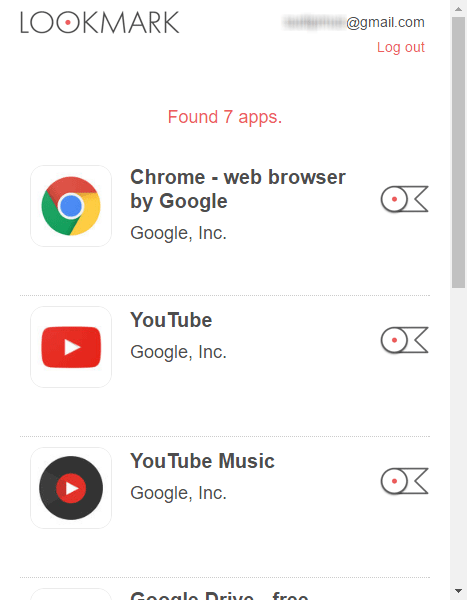 select app that you want to install