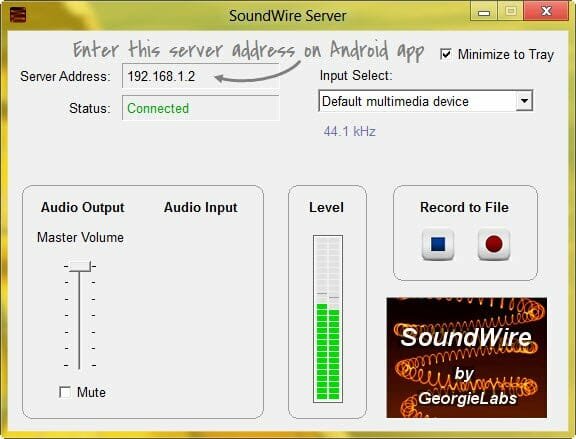soundwire-server-pc-window