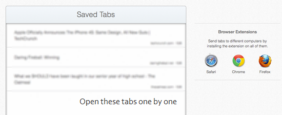 Sync browser tabs