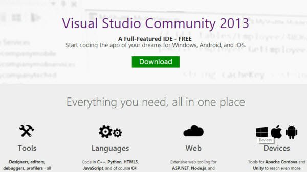 visual-studio-community-2013-free-download