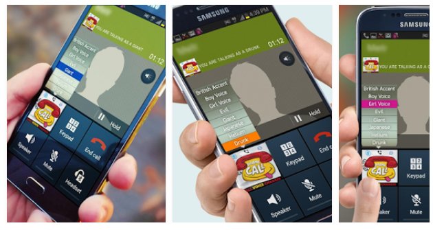 voice changer during call